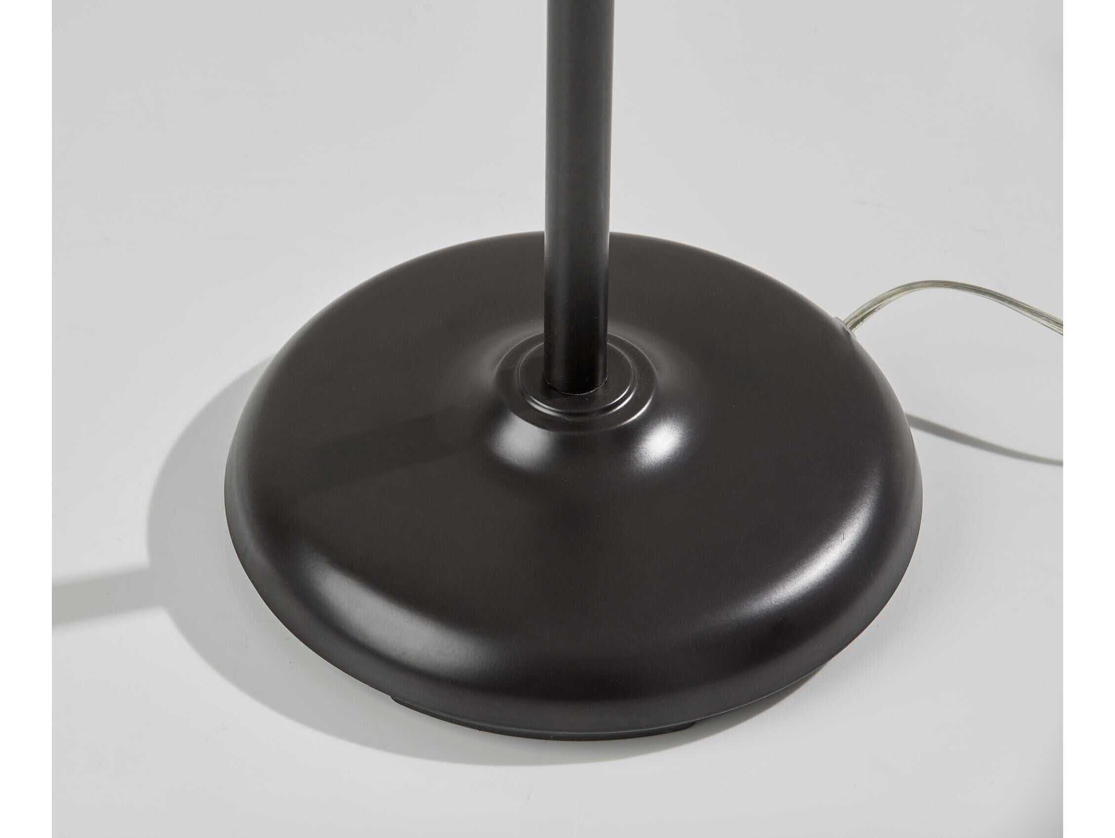 Adesso Alden Antique Bronze Brass Floor Lamp