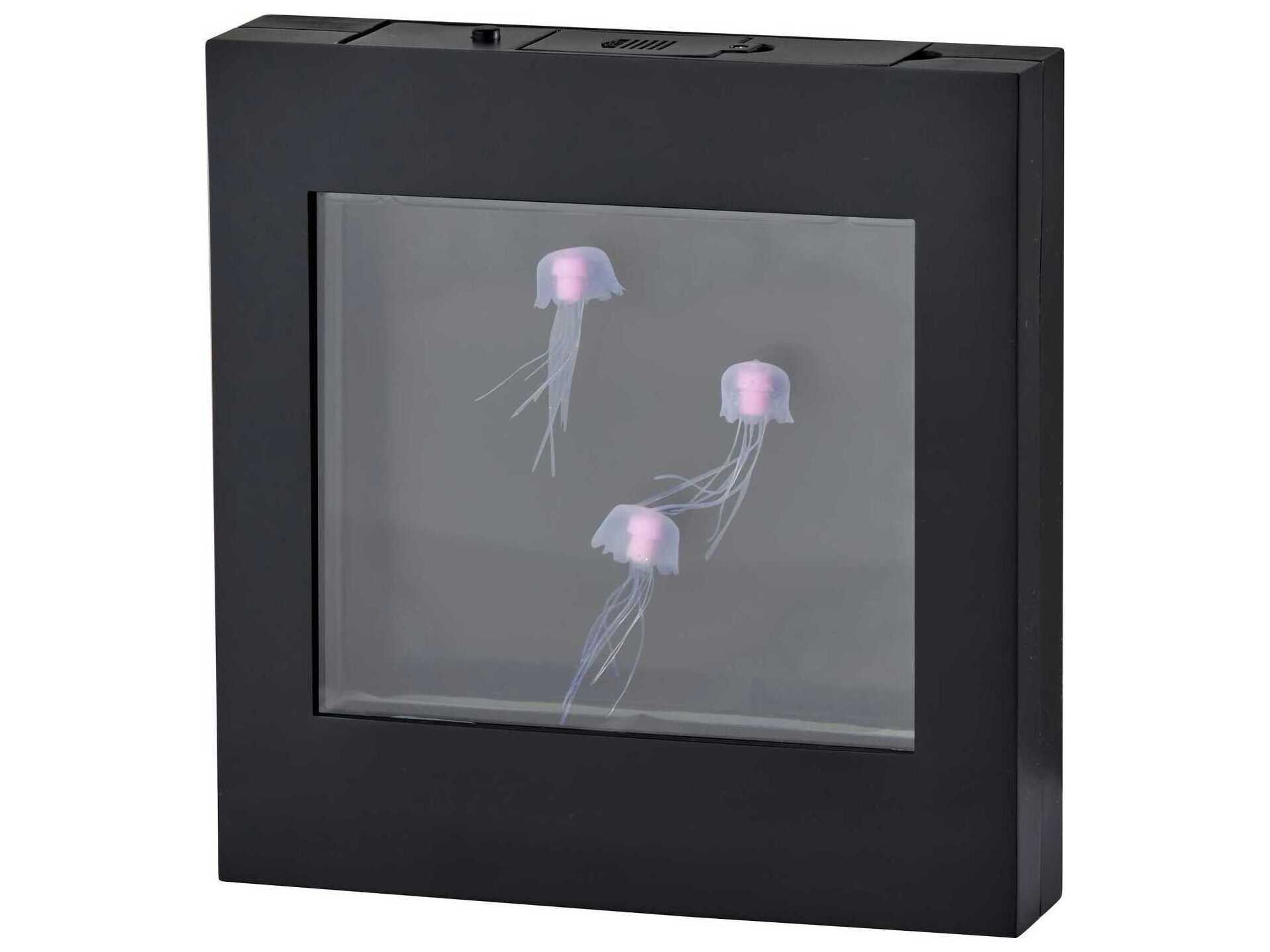 Adesso Light Box Black Plastic Table Lamp