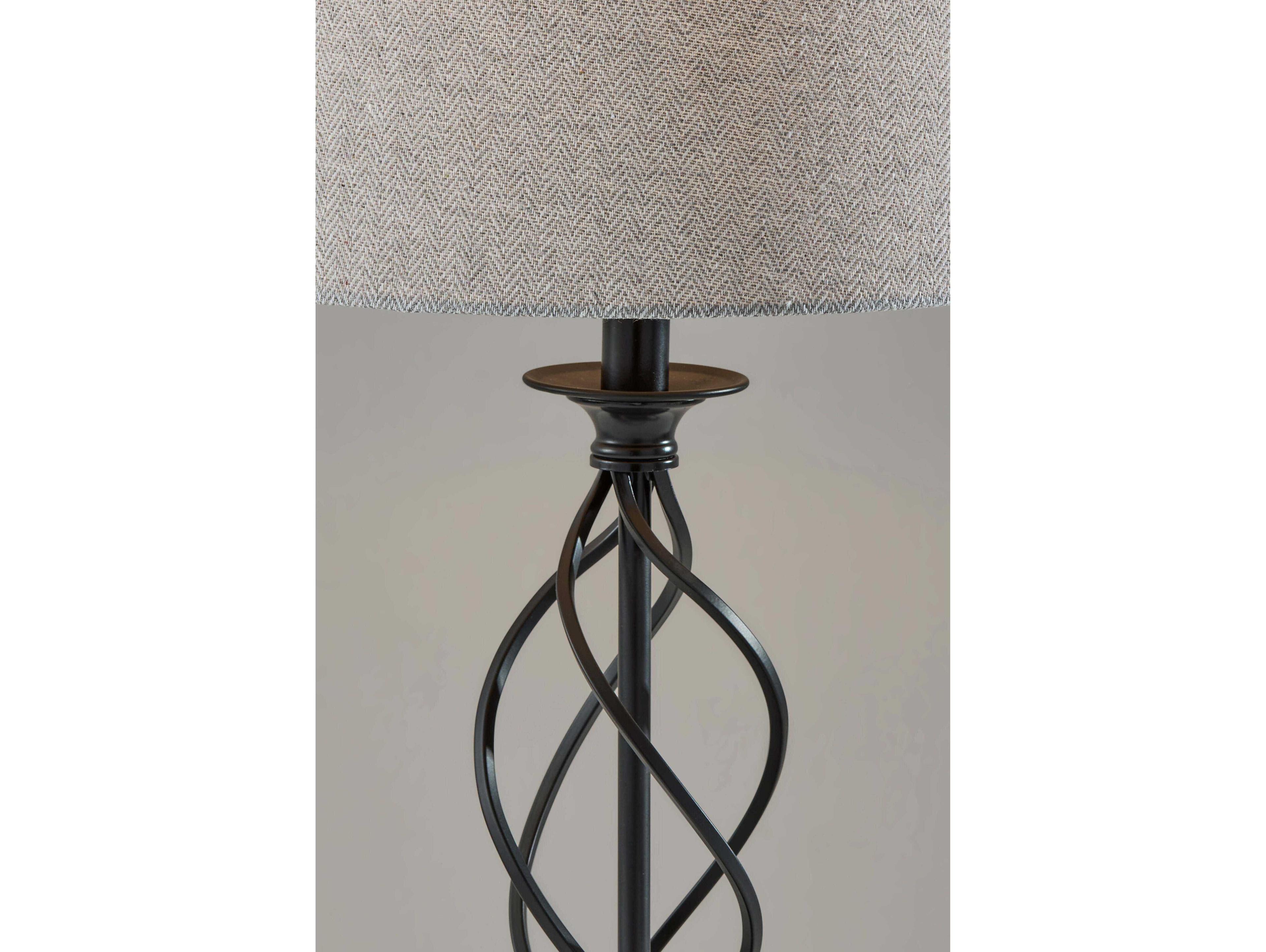 Adesso Darcy Black Buffet Lamp