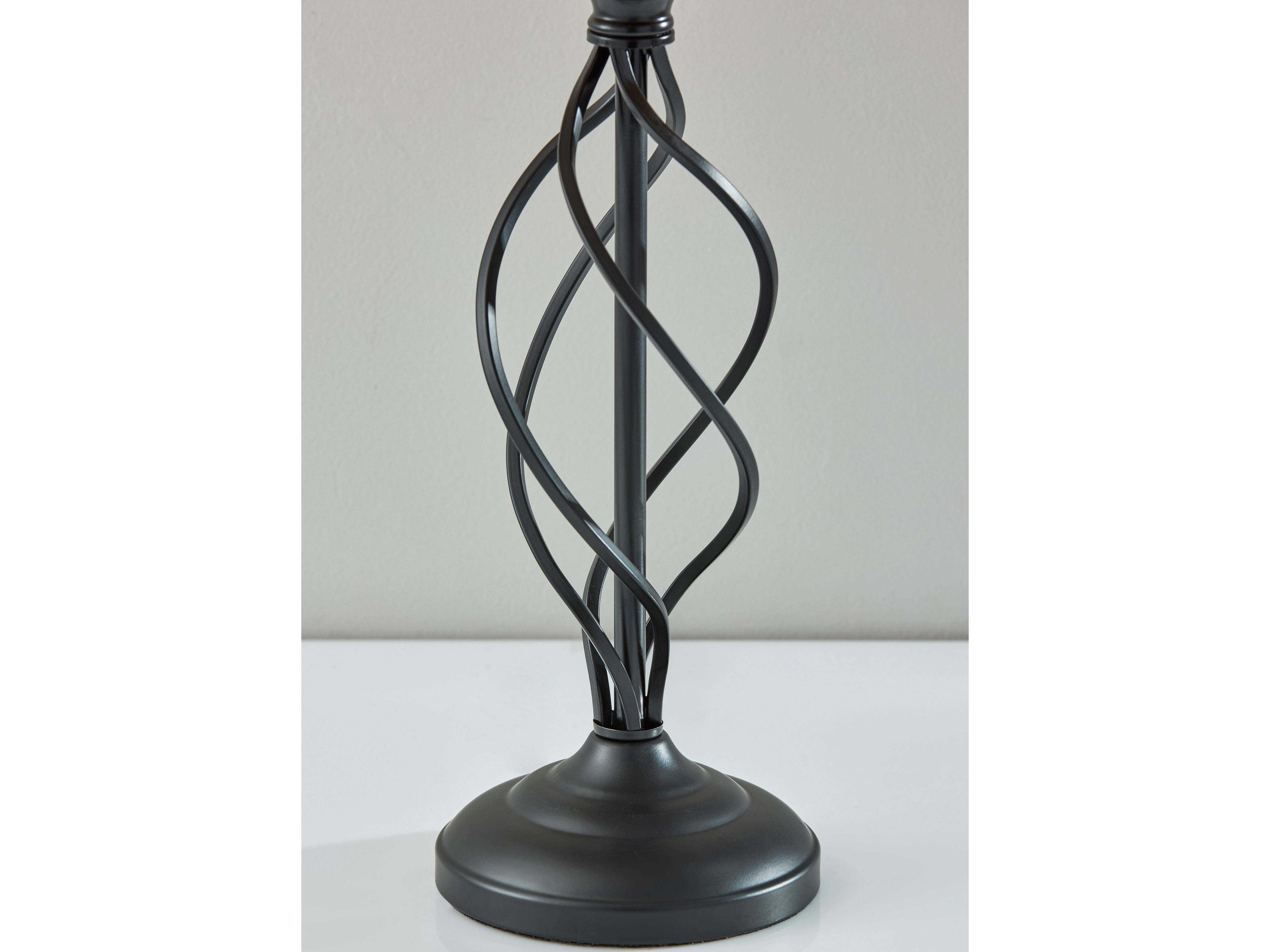 Adesso Darcy Black Buffet Lamp