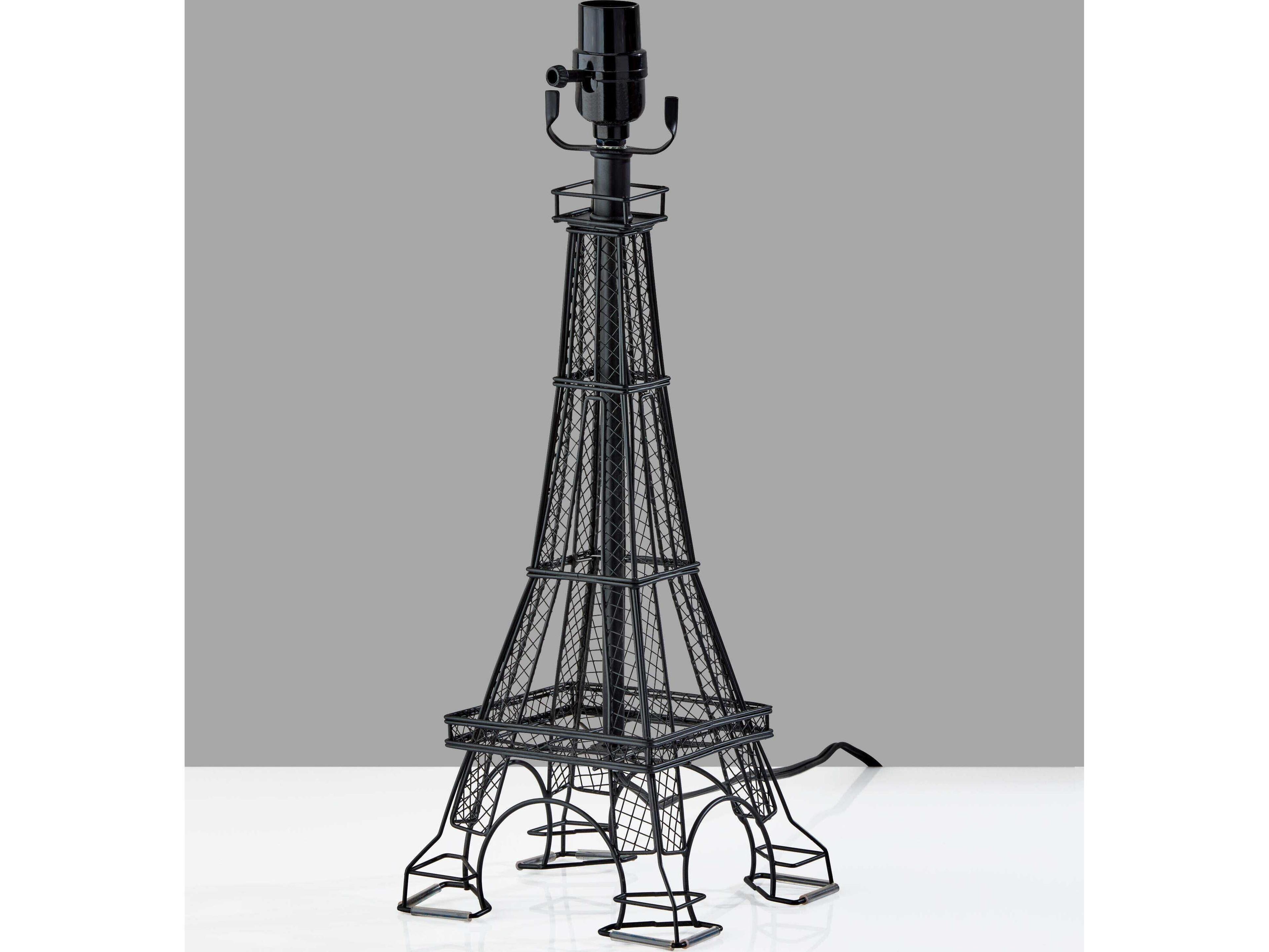 Adesso Eiffel Black Table Lamp