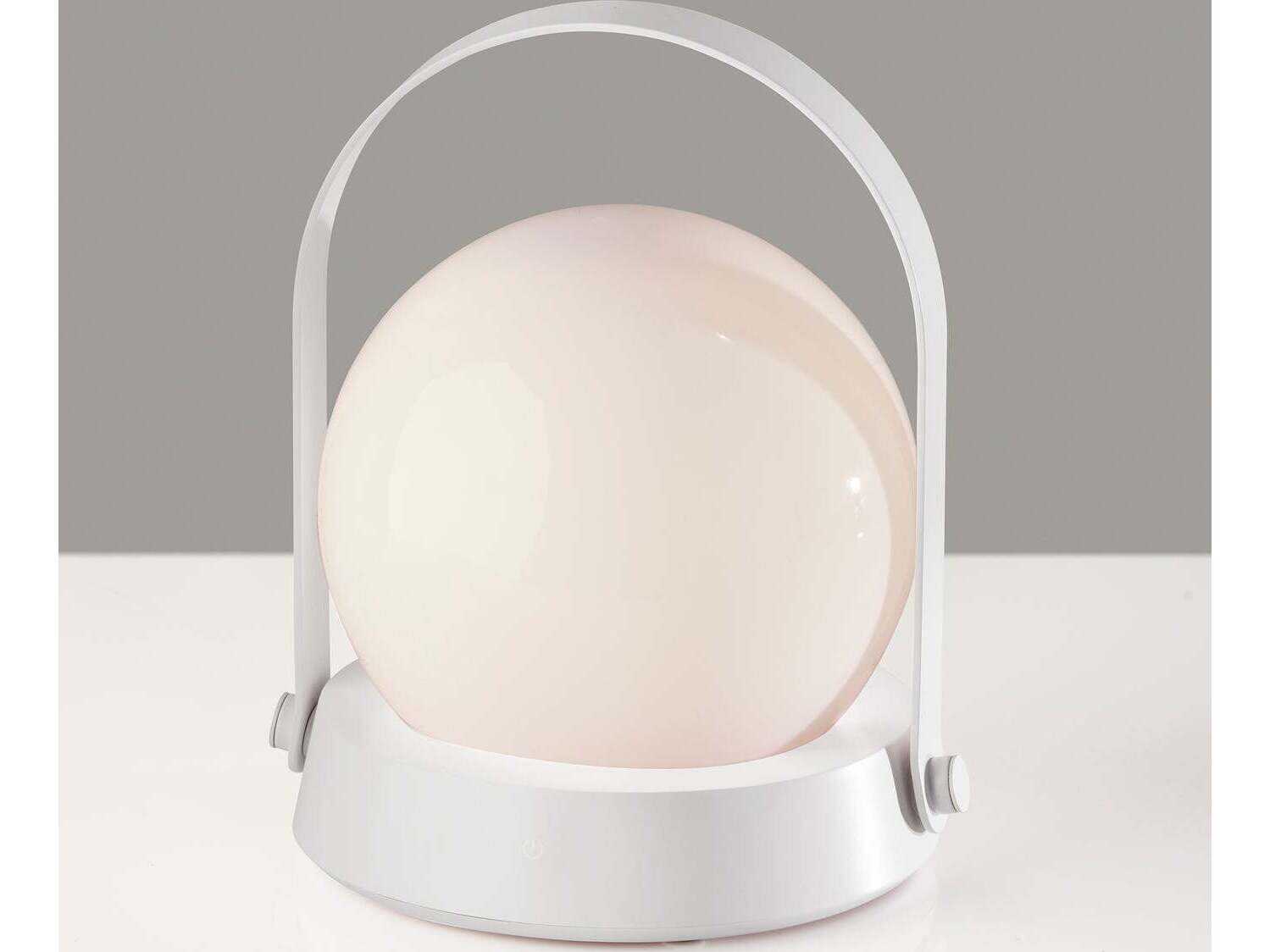 Adesso Millie White Table Lamp
