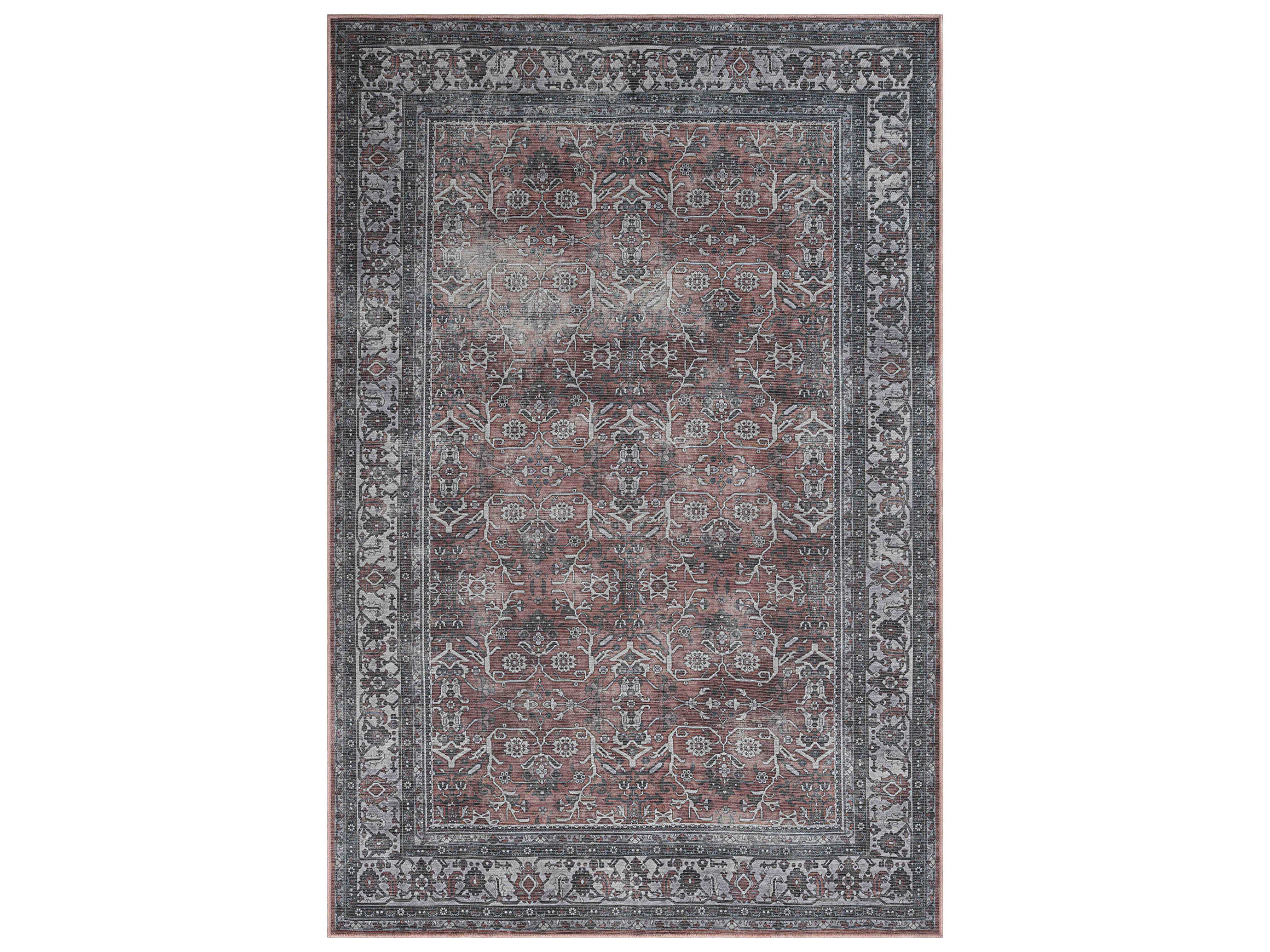 Amer Rugs Alaska Bordered Runner Area Rug