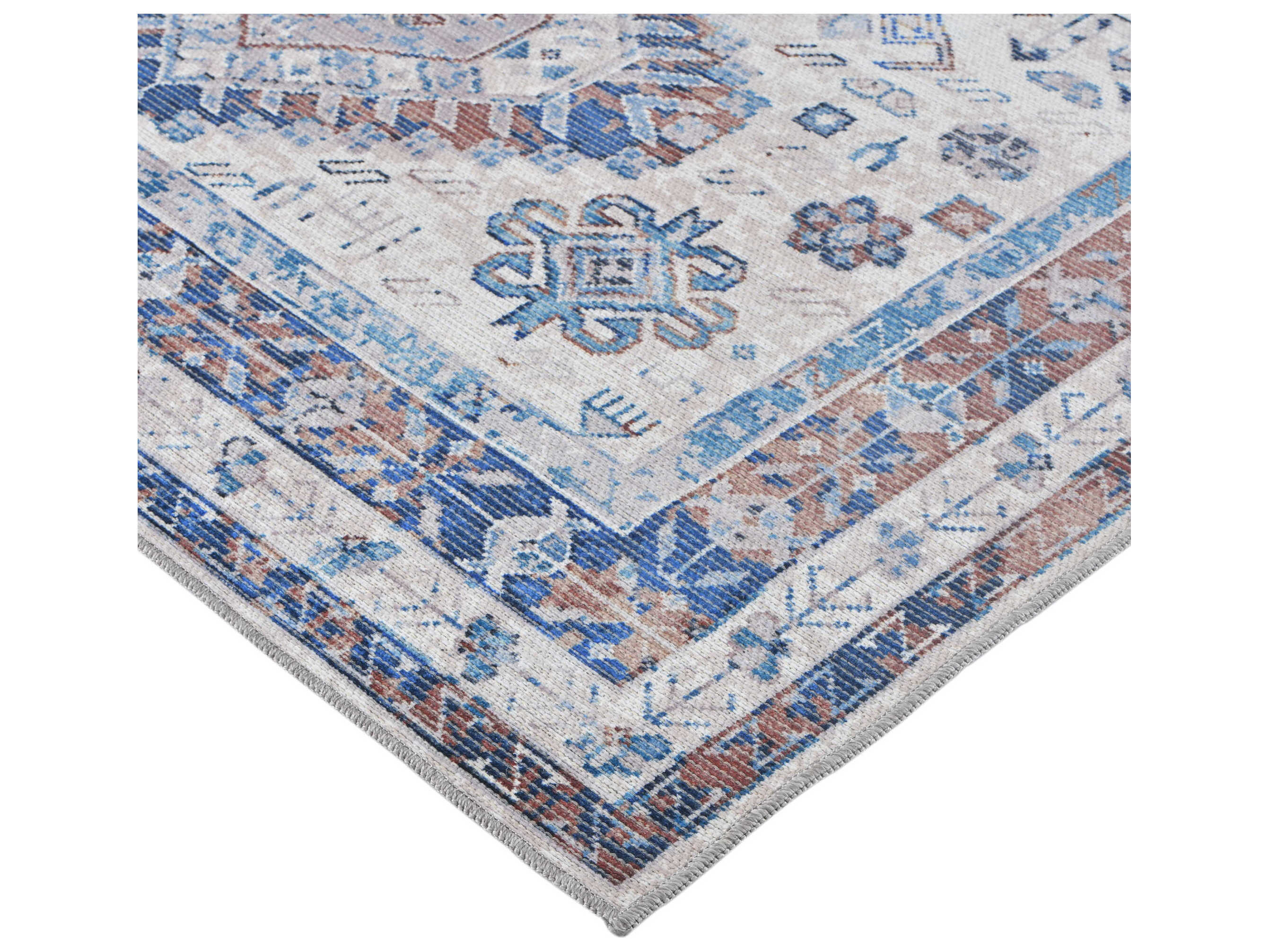 Amer Rugs Alaska Bordered Runner Area Rug