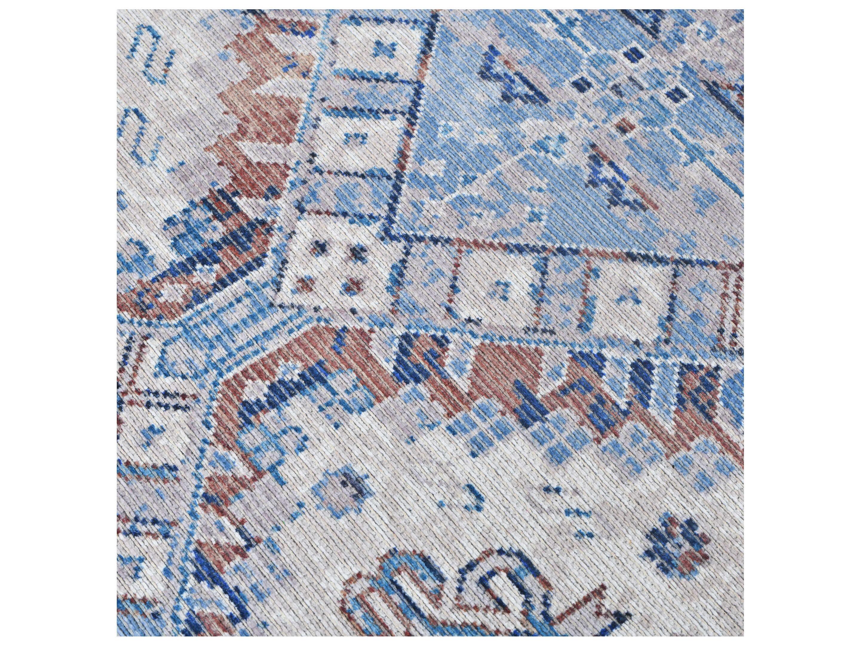 Amer Rugs Alaska Bordered Runner Area Rug