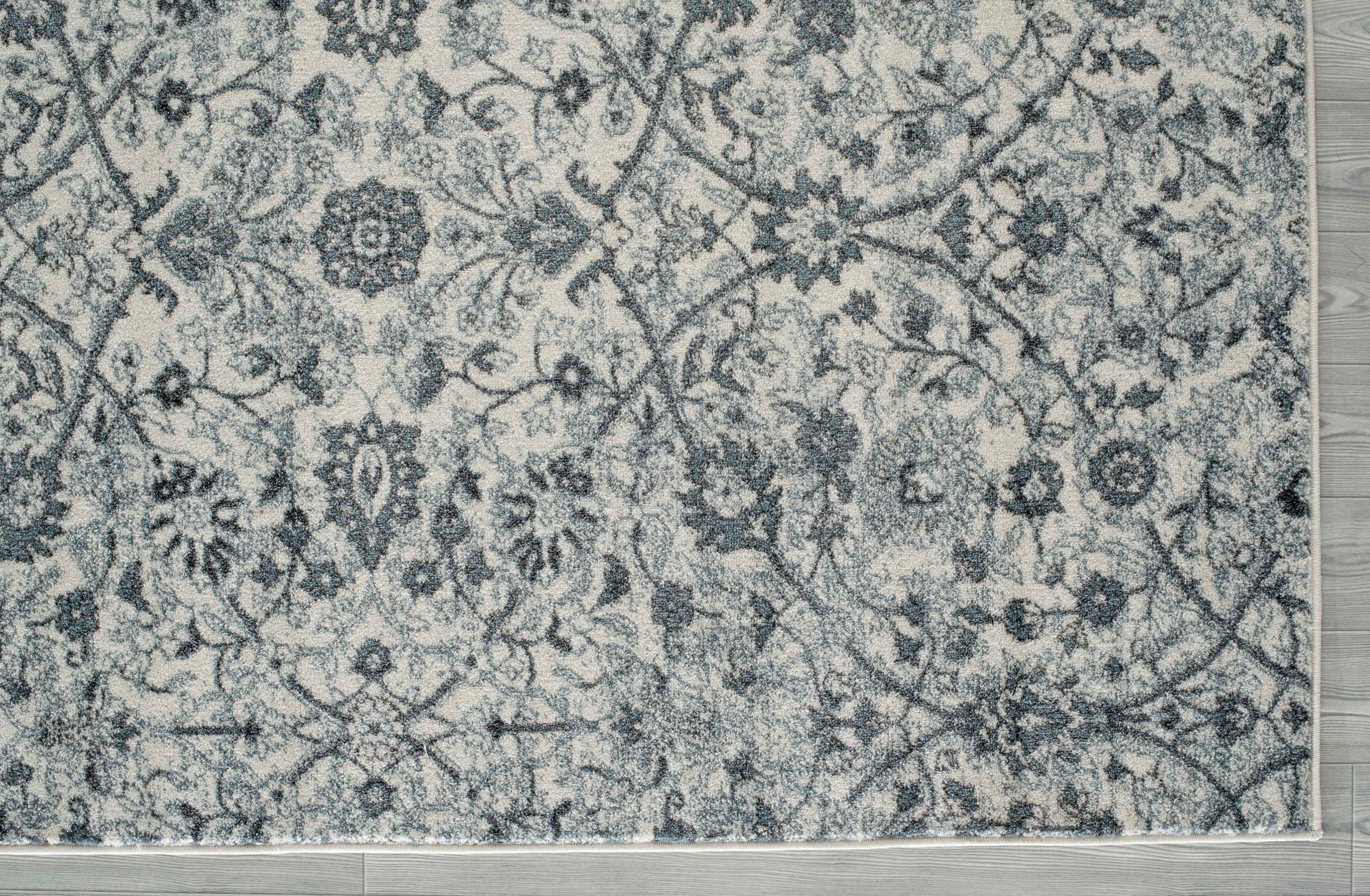 Amer Rugs Alexandria Floral Runner Area Rug