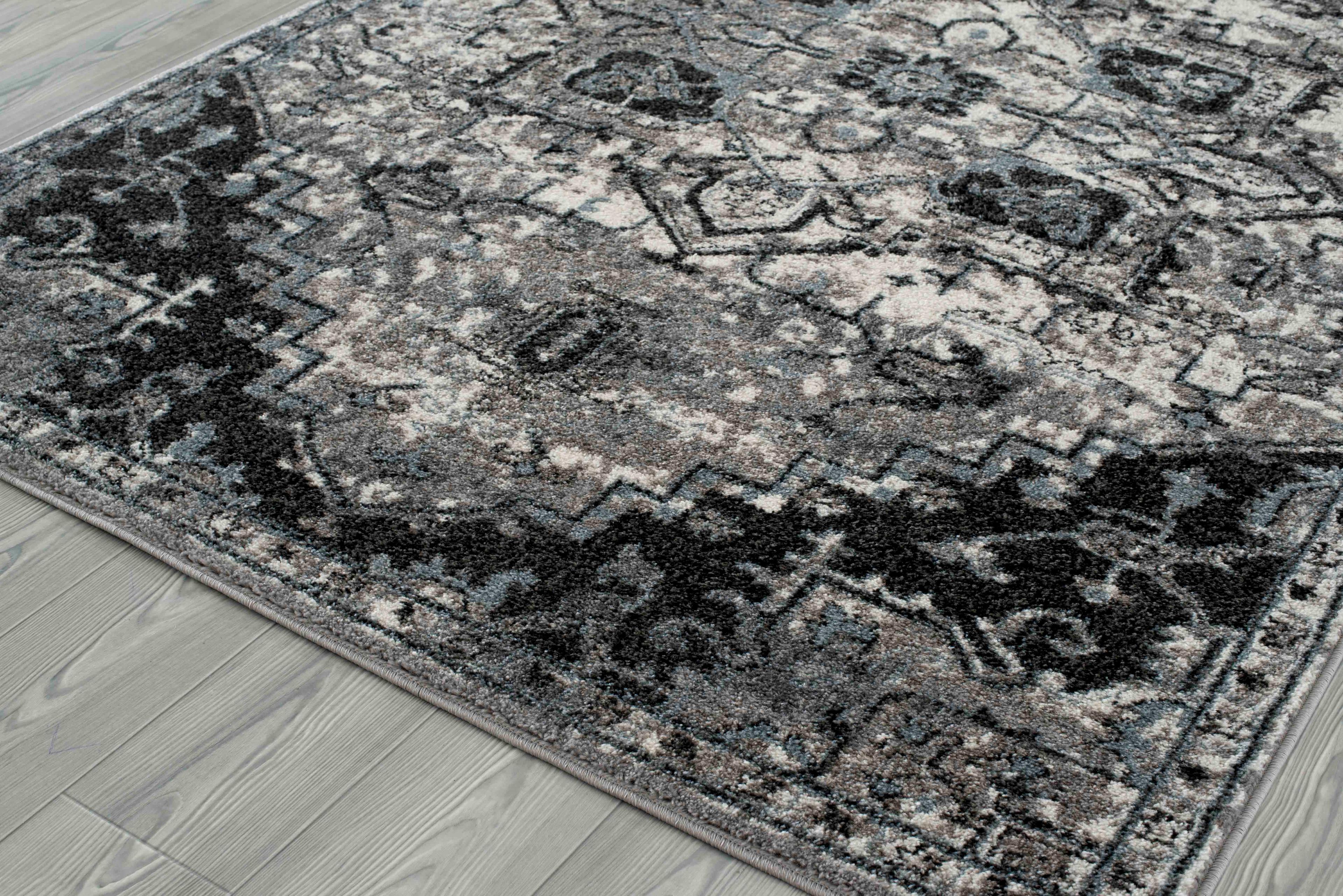 Amer Rugs Alexandria Bordered Runner Area Rug