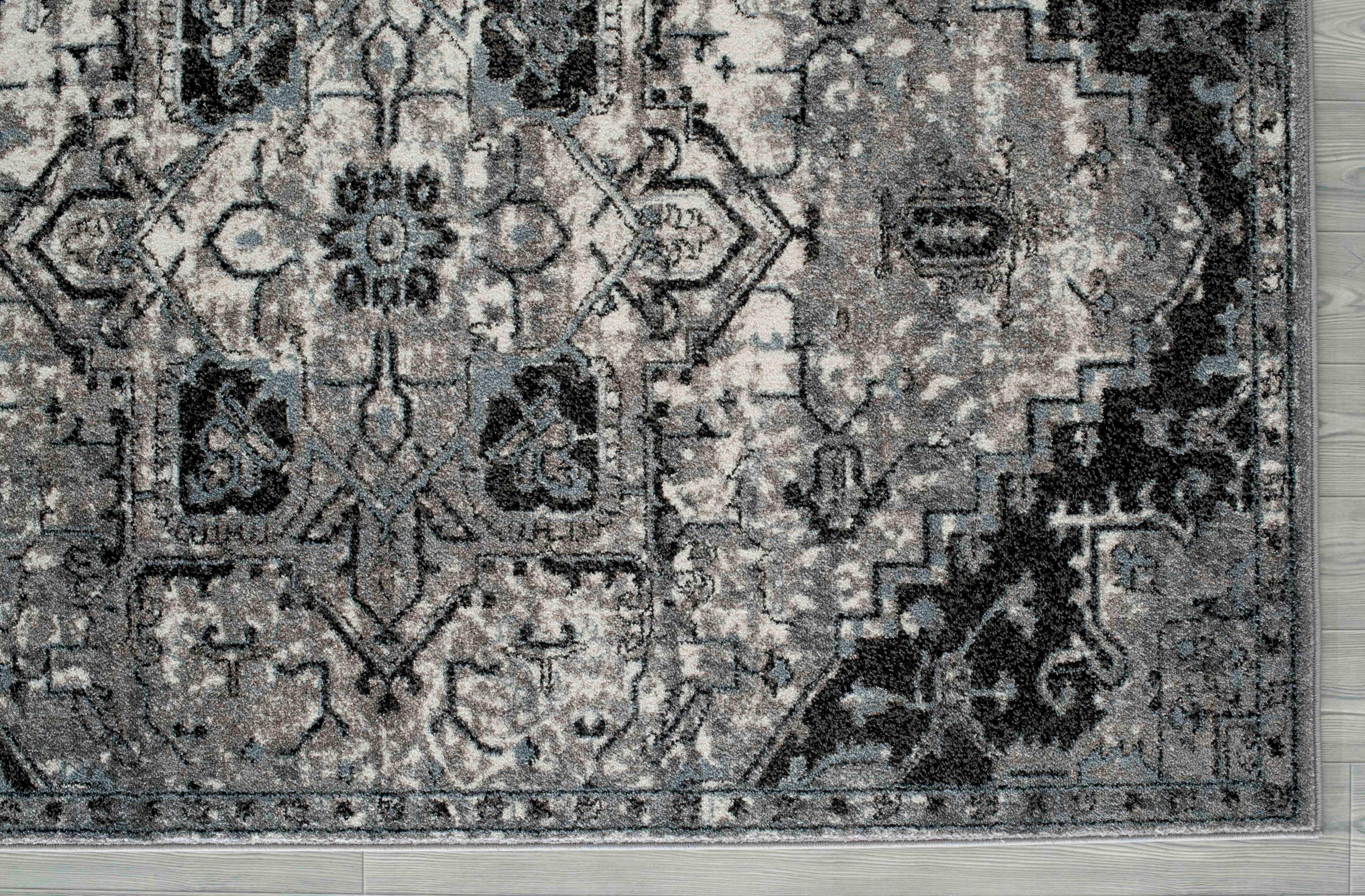 Amer Rugs Alexandria Bordered Runner Area Rug