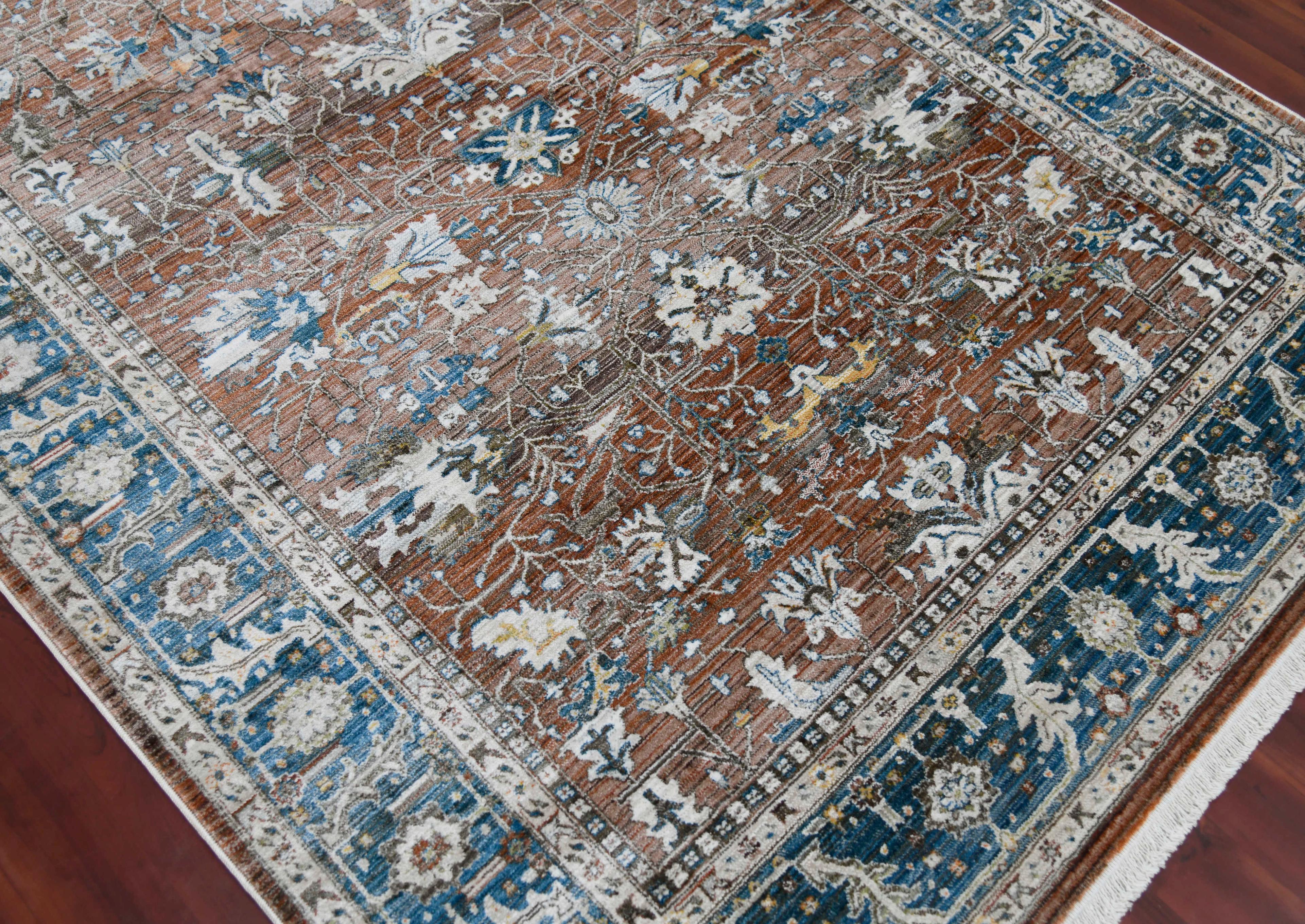 Amer Rugs Arcadia Bordered Area Rug