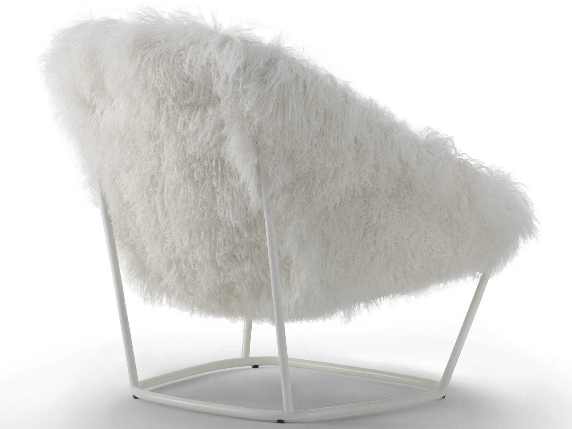 Arflex Katrin Fur Accent Chair