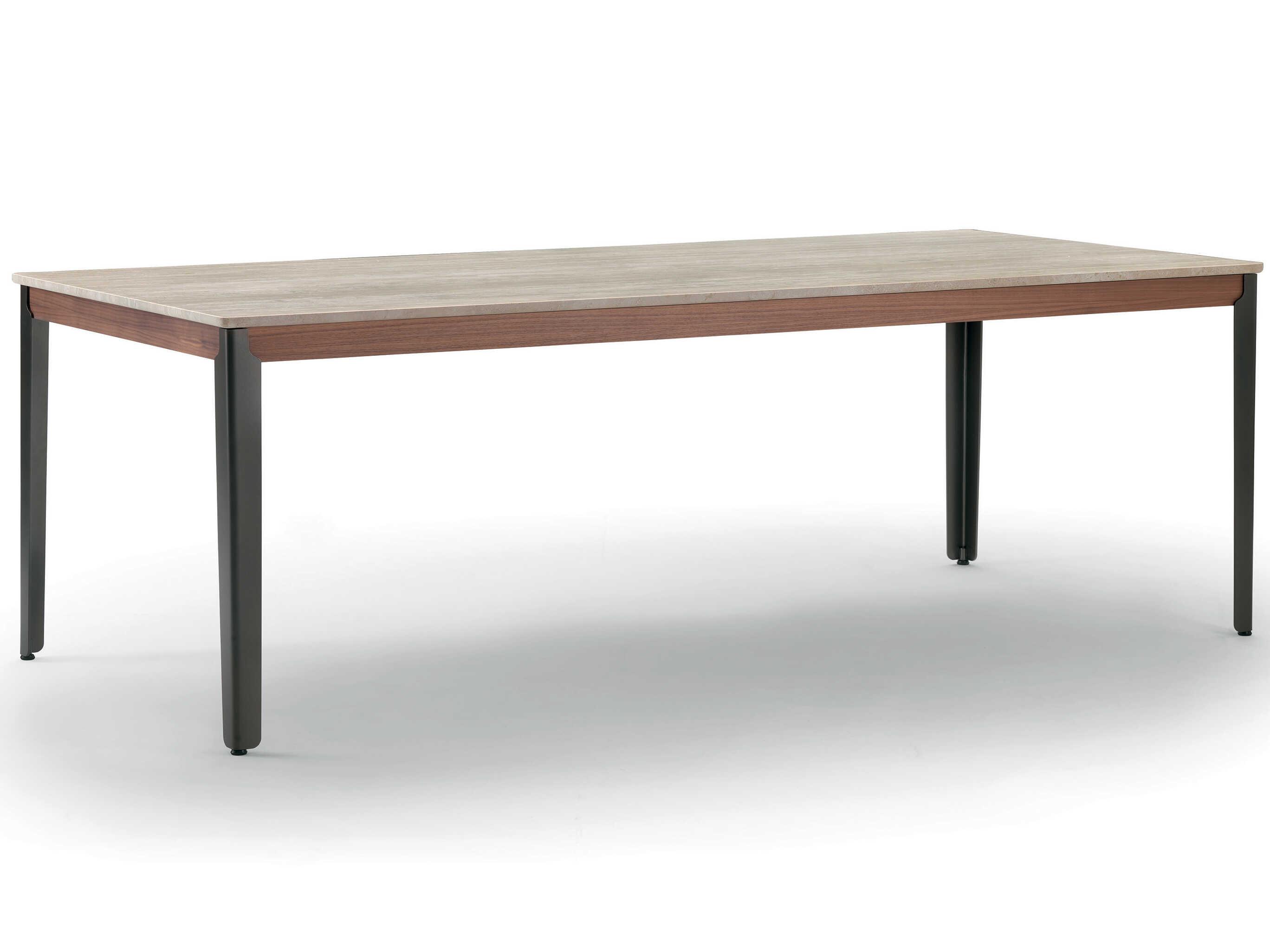 Arflex Hug Rectangular Marble Dining Table