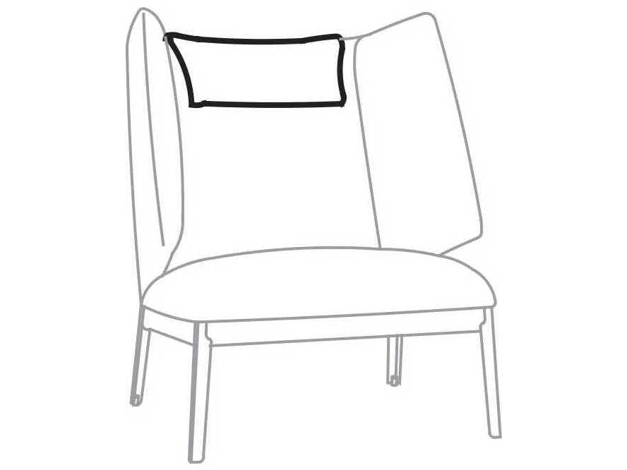 Arflex Hug Headrest for High Backrest
