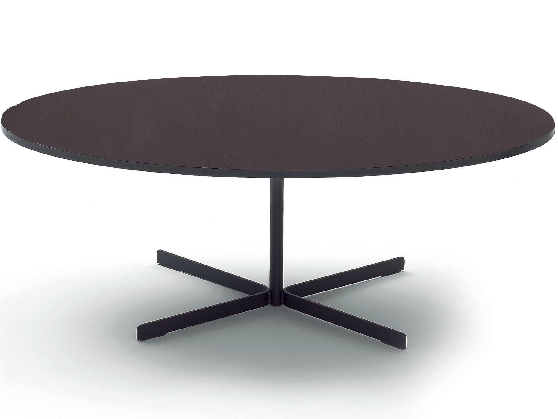 Arflex Island Oval Wood Coffee Table