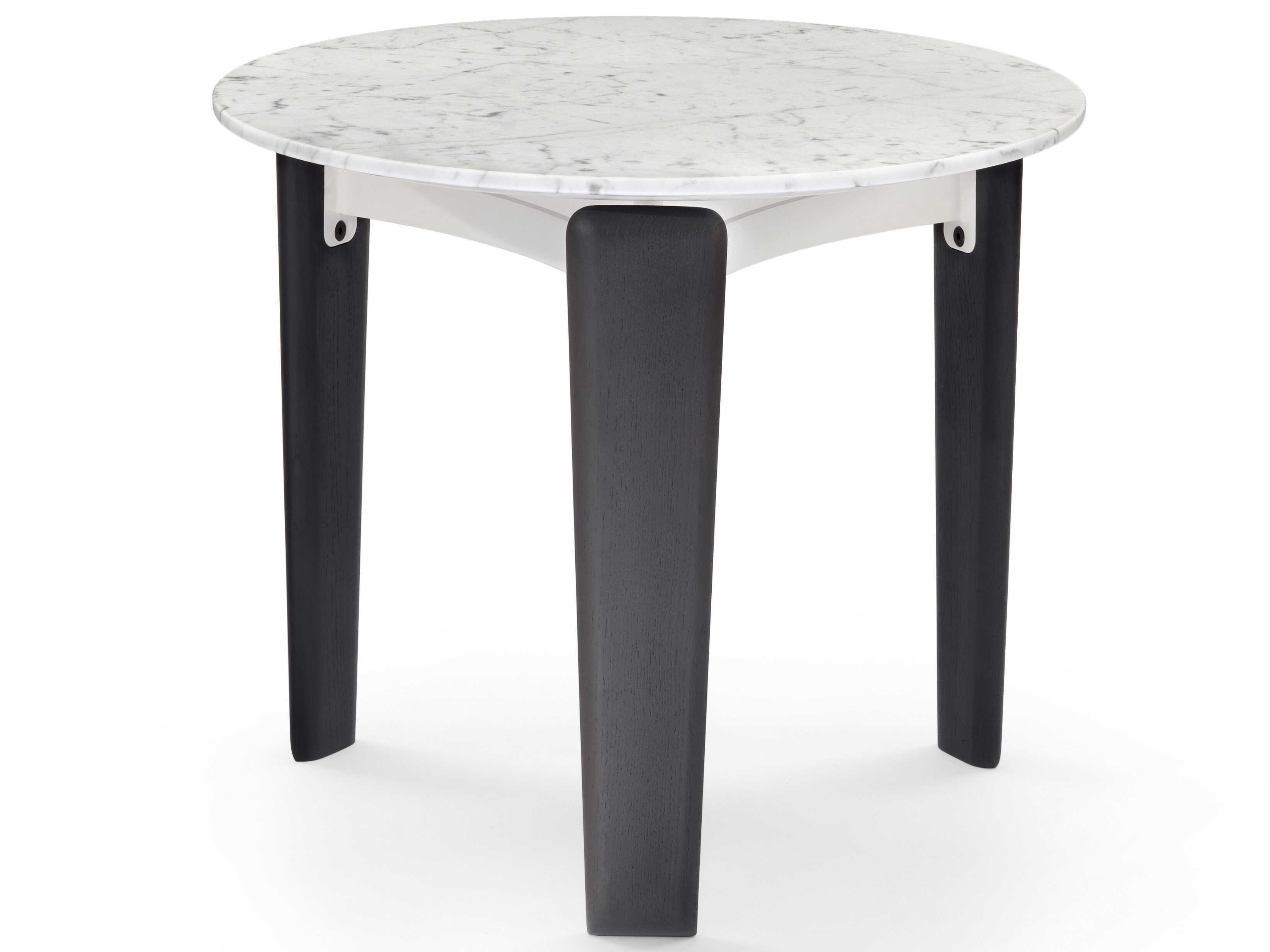 Arflex Tablet Round Marble End Table