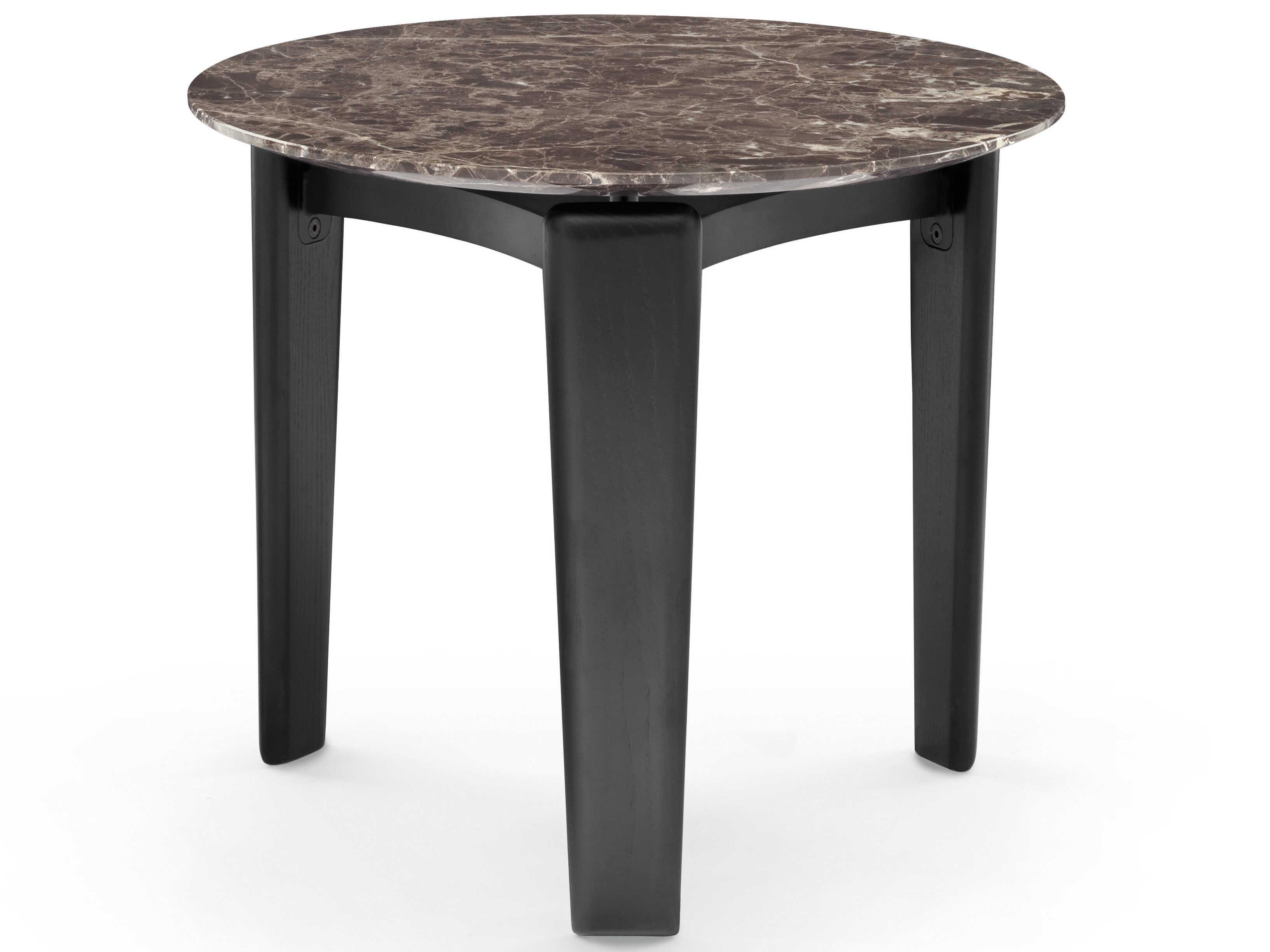 Arflex Tablet Round Marble End Table
