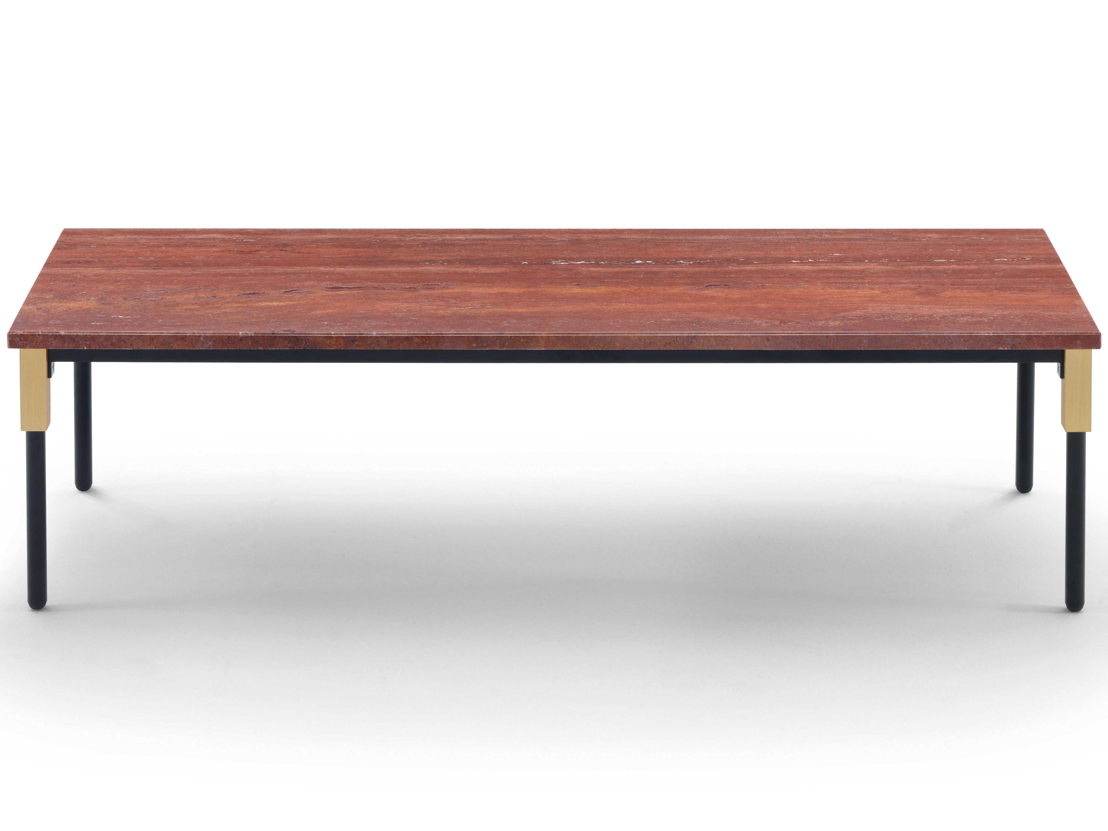 Arflex Match Rectangular Marble Coffee Table