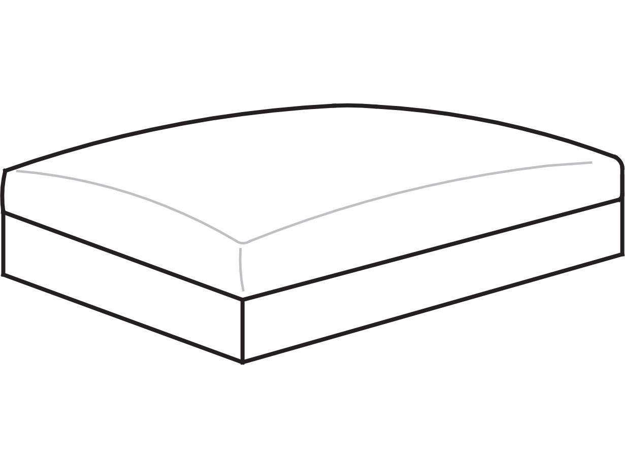 Arflex Rendez-Vous D.120 Pouf