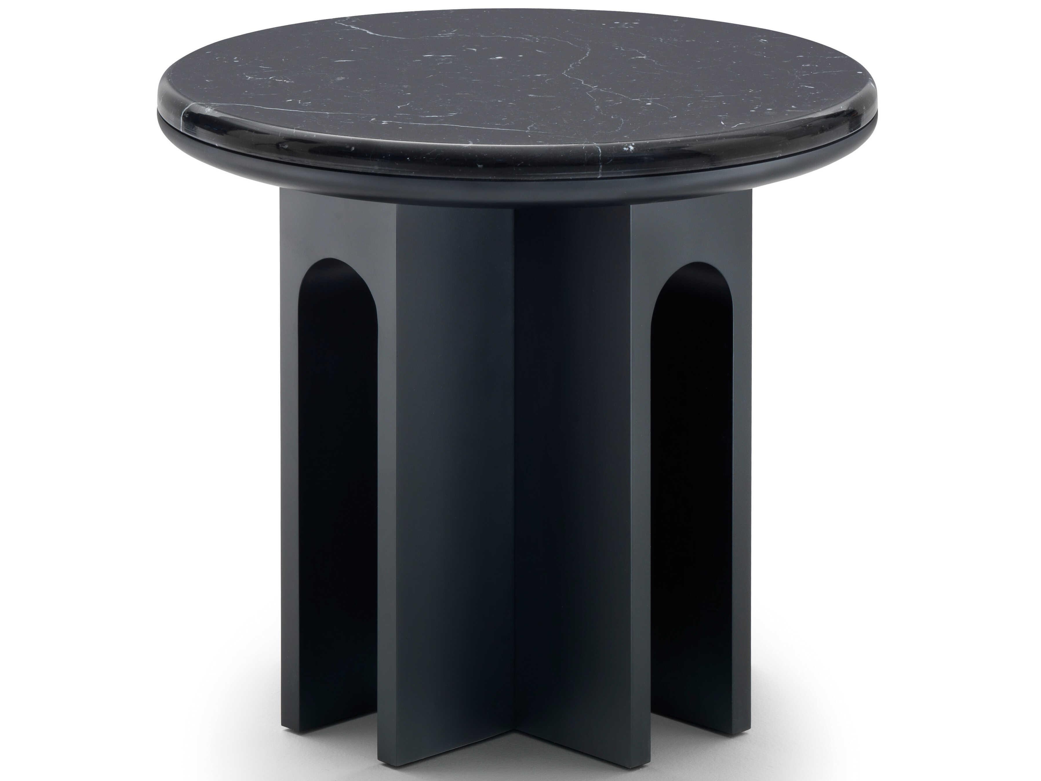 Arflex Arcolor Round Marble End Table