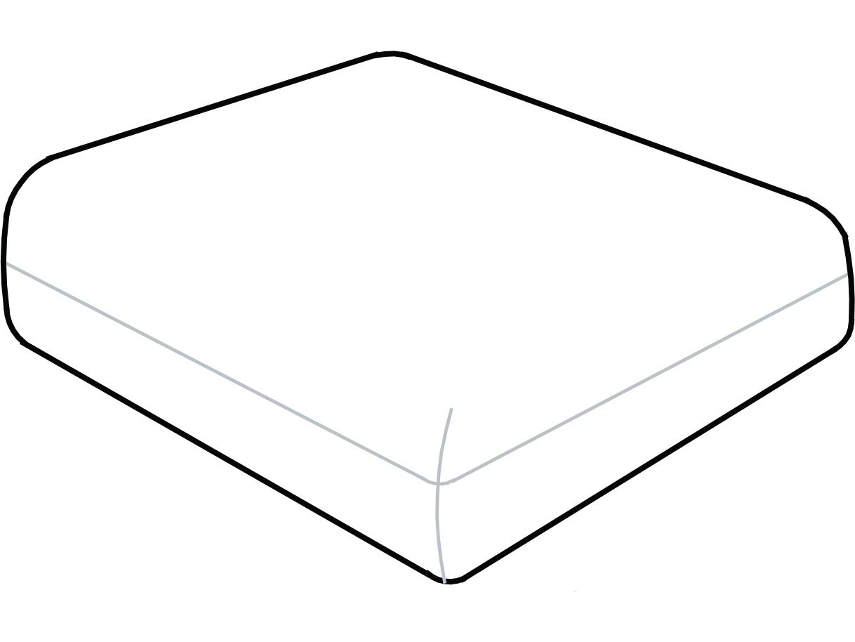 Arflex Tokio Upholstered Ottoman