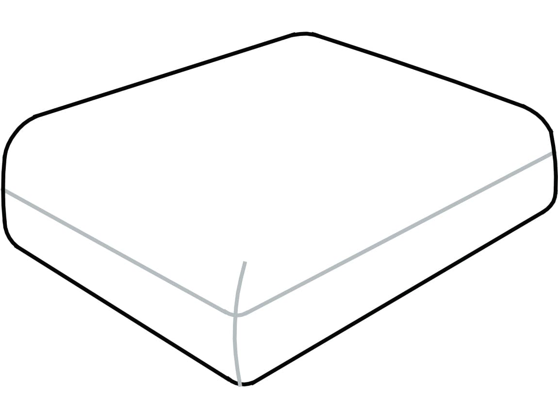 Arflex Tokio Upholstered Ottoman