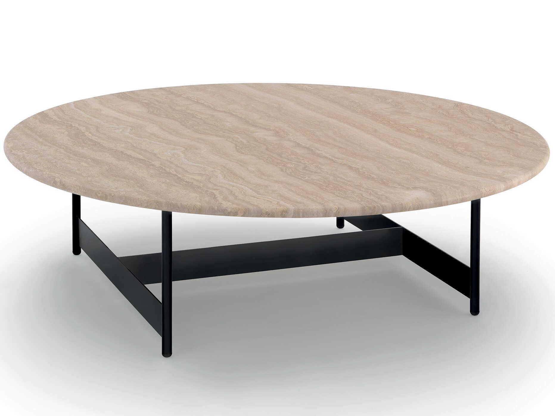 Arflex Tokio Round Marble Coffee Table