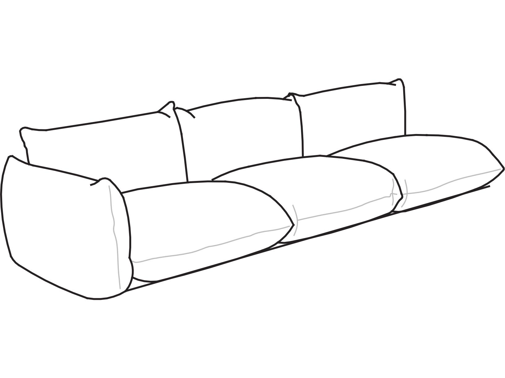 Arflex Marenco Unit with 1 Armrest