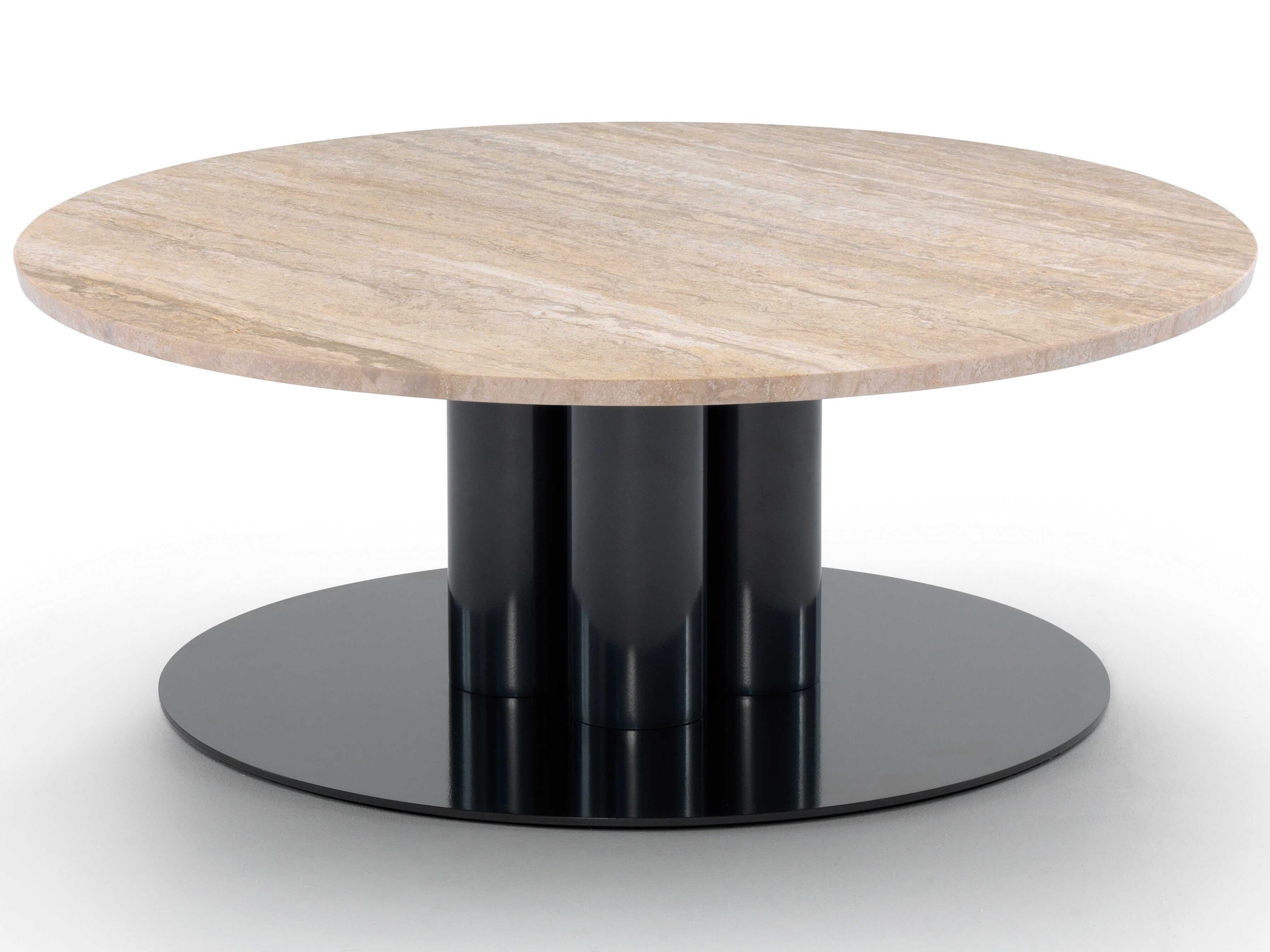 Arflex Goya Round Marble Coffee Table