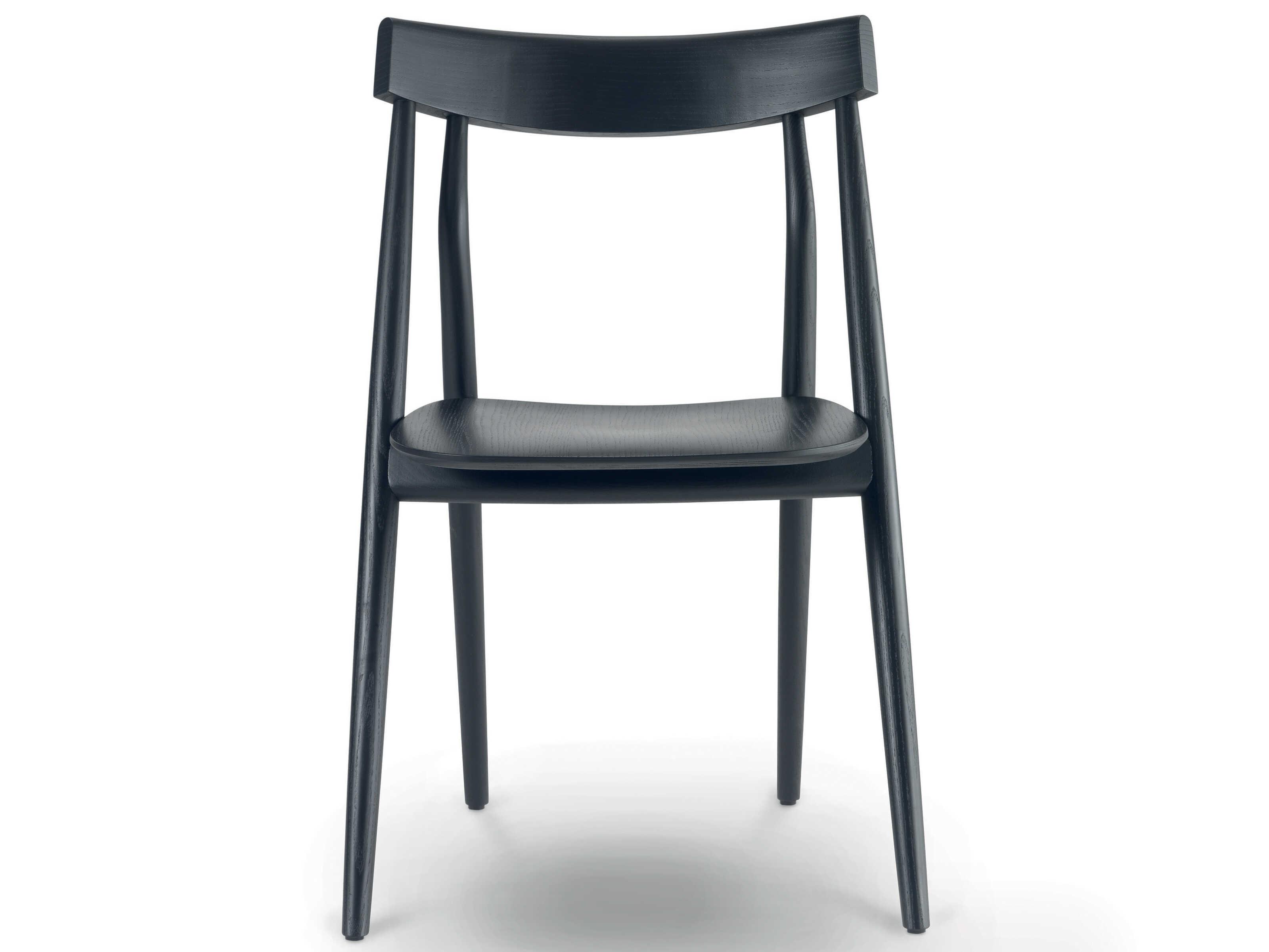 Arflex Lizzy Ash Wood Armless Dining Chair
