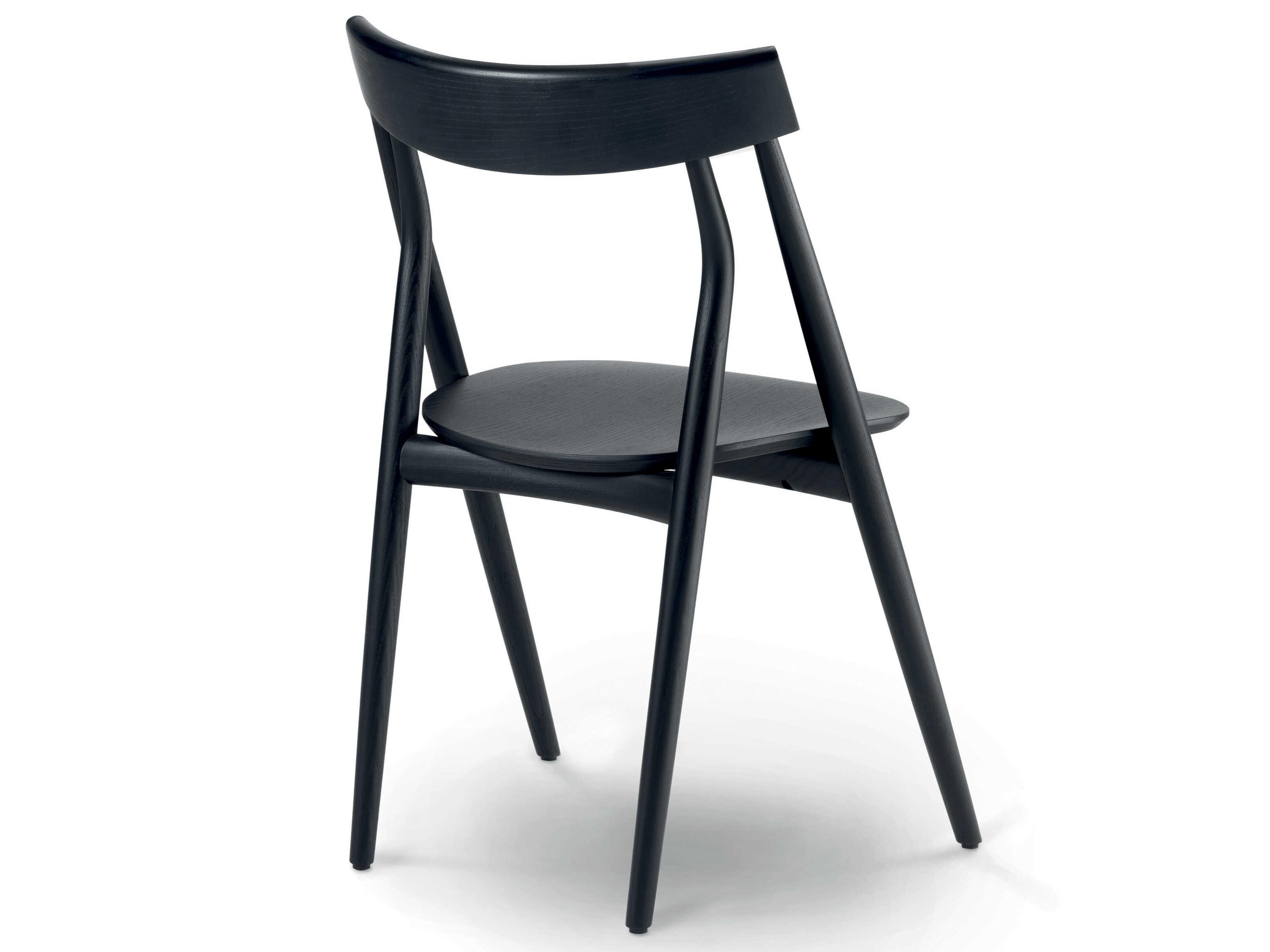Arflex Lizzy Ash Wood Armless Dining Chair