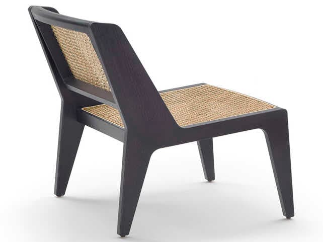 Arflex Delta Vienna Black Accent Chair