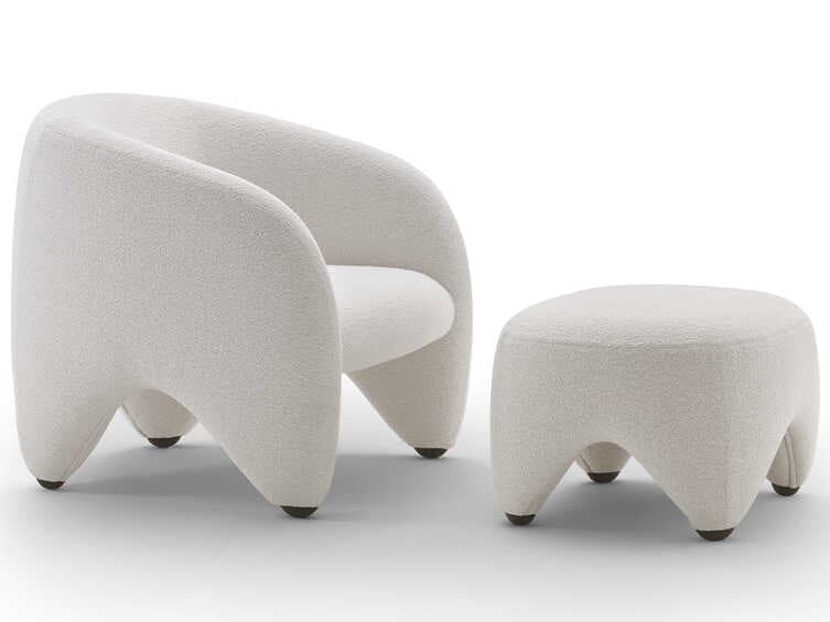 Arflex Yuzu Upholstered Ottoman