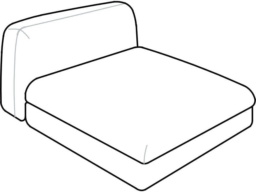 Arflex Edo Unit without Armrests