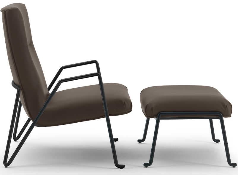 Arflex Solice Leather Accent Chair