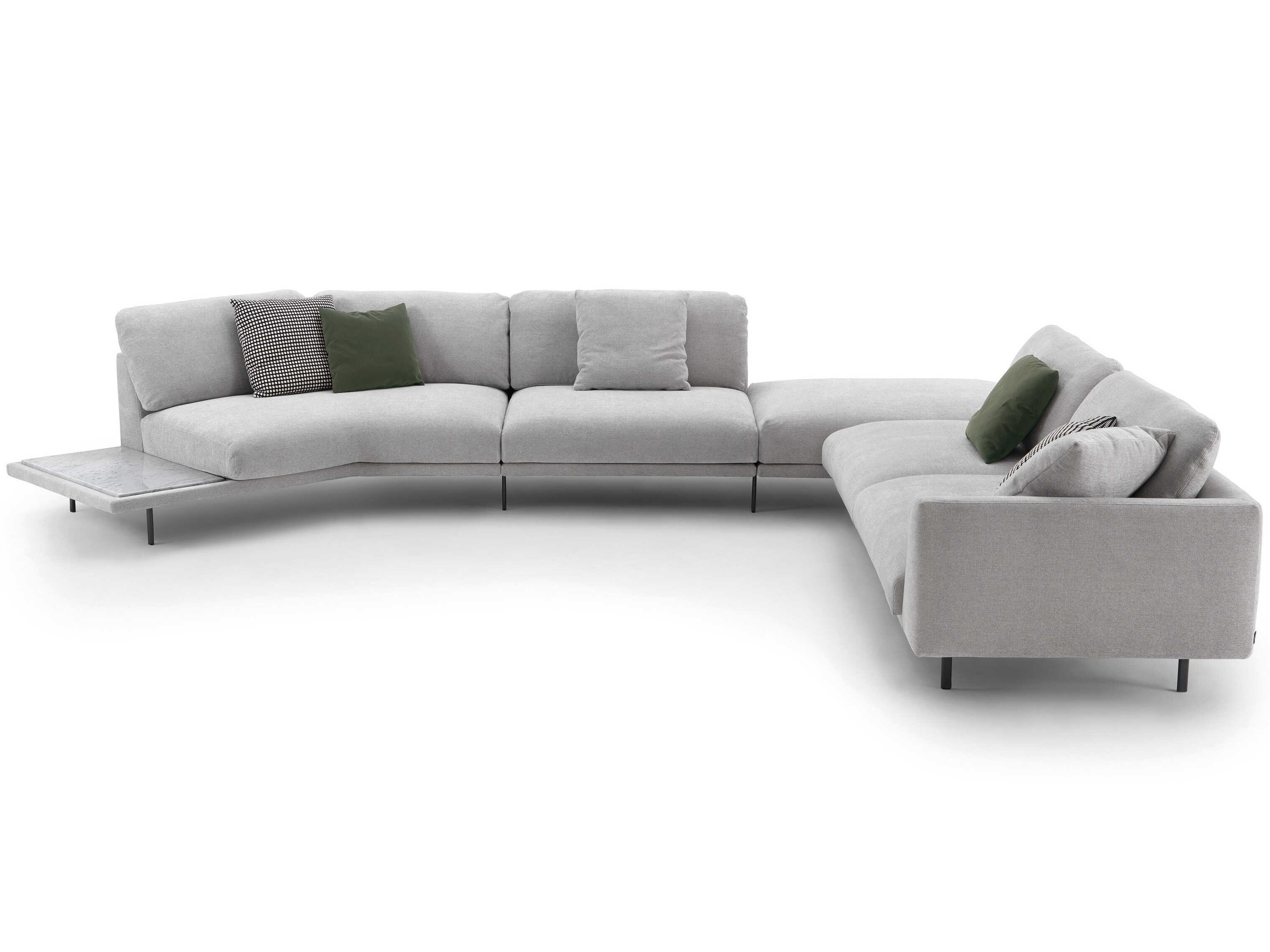 Arflex Bel Air Upholstered Sectional Sofa