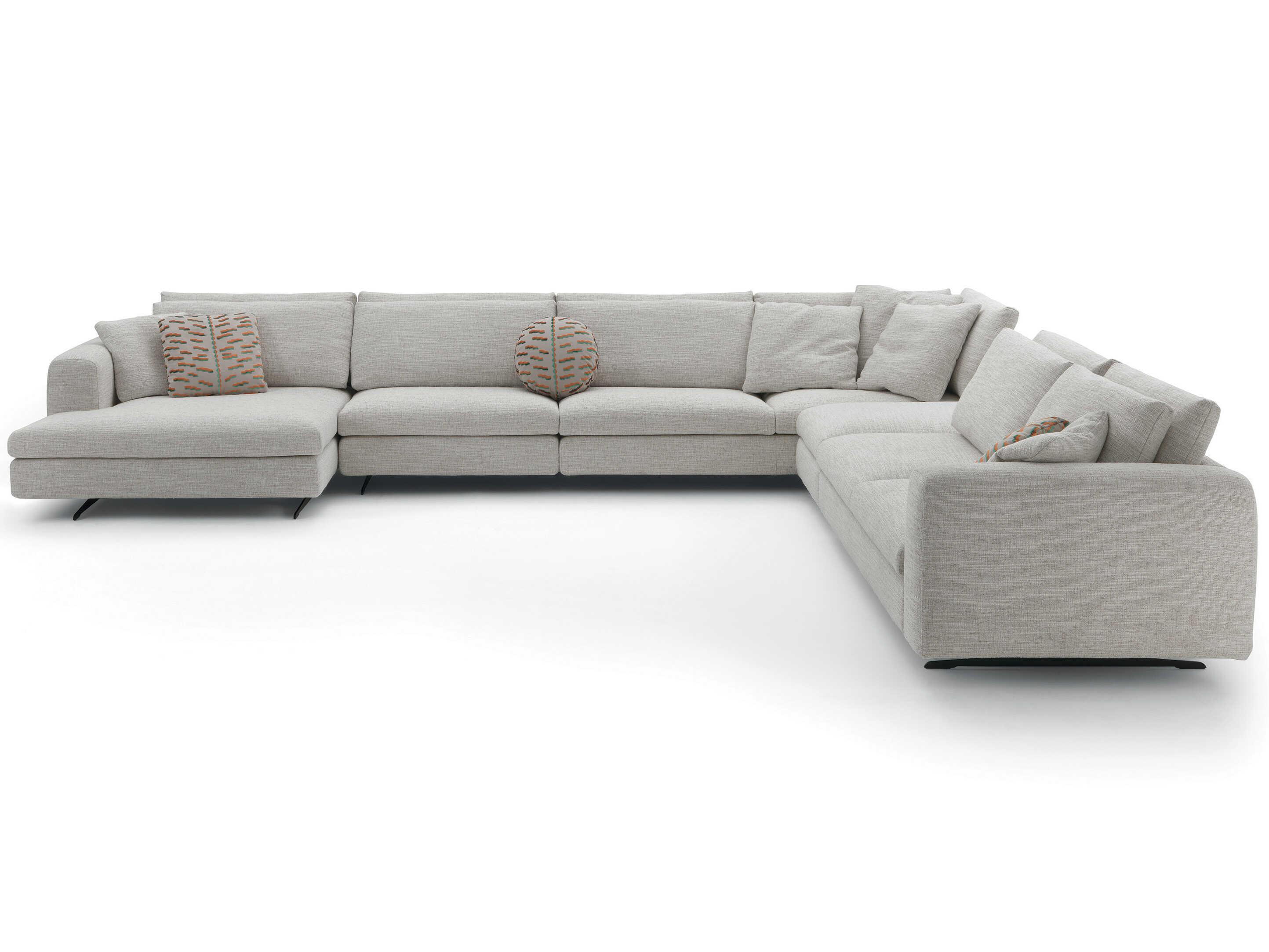 Arflex Leenus Upholstered Sectional Sofa