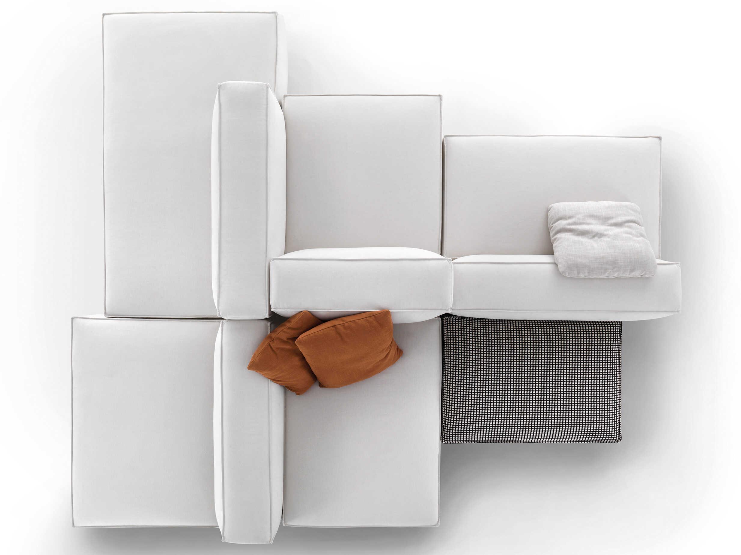 Arflex Marechiaro Upholstered Sectional Sofa