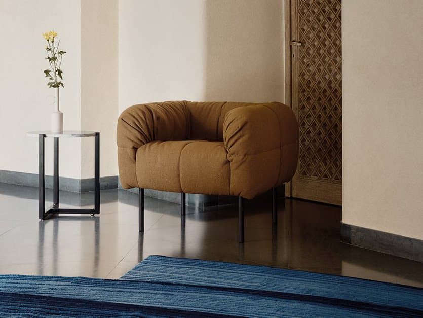 Arflex Pecorelle Chair and Ottoman Set