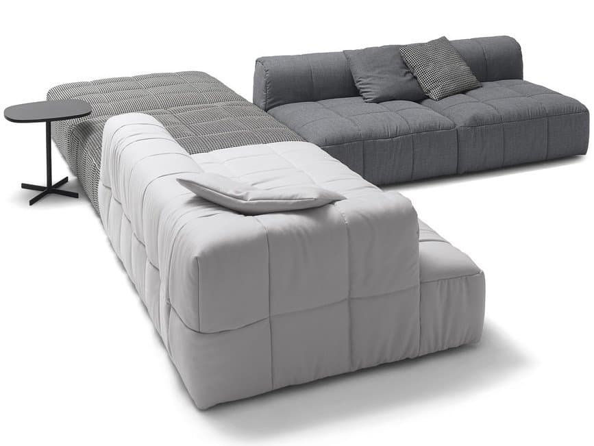 Arflex Strips Upholstered Sectional Sofa