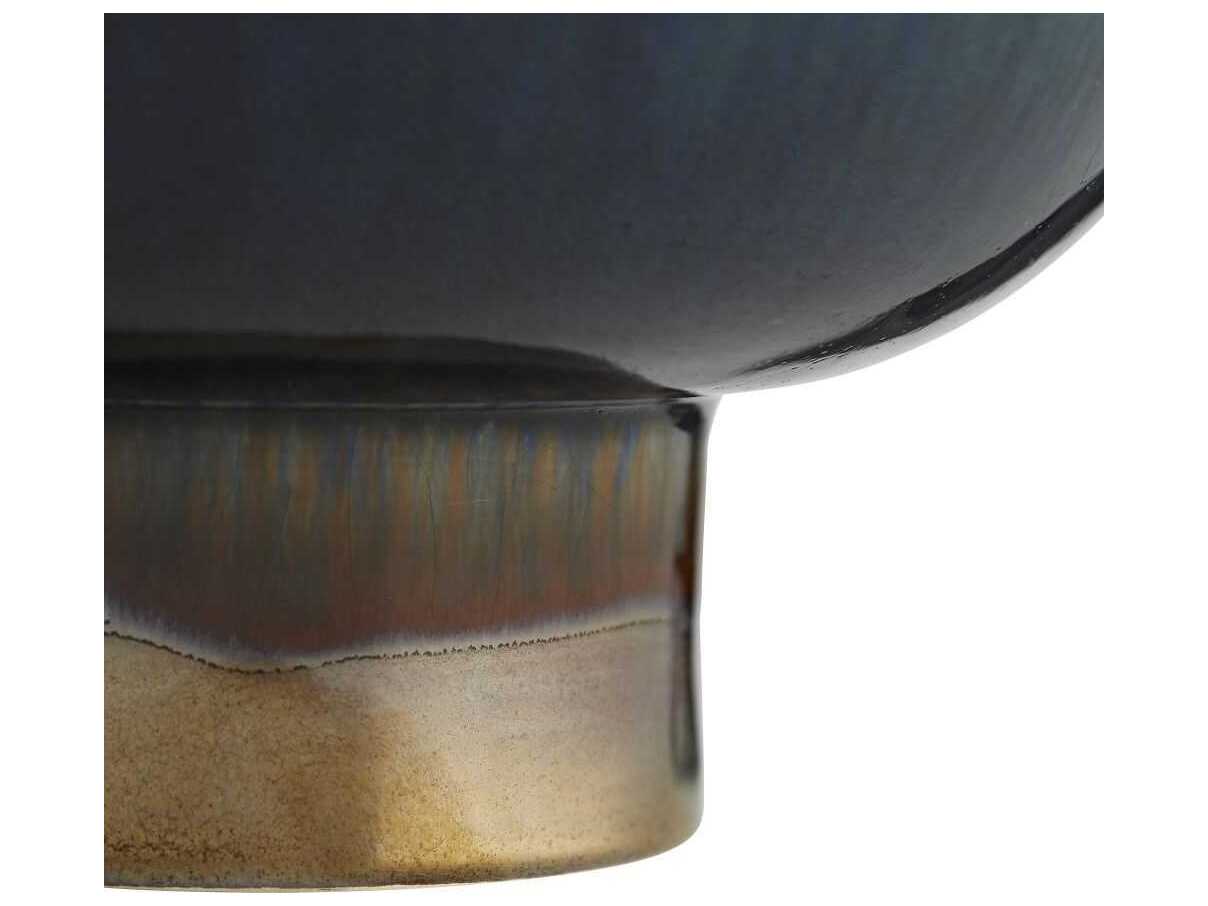 Arteriors Home Tuttle Peacock Bronze Vase Set of 2