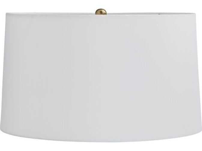 Arteriors Home Capelli Ivory Volcanic Glaze Off White Buffet Lamp