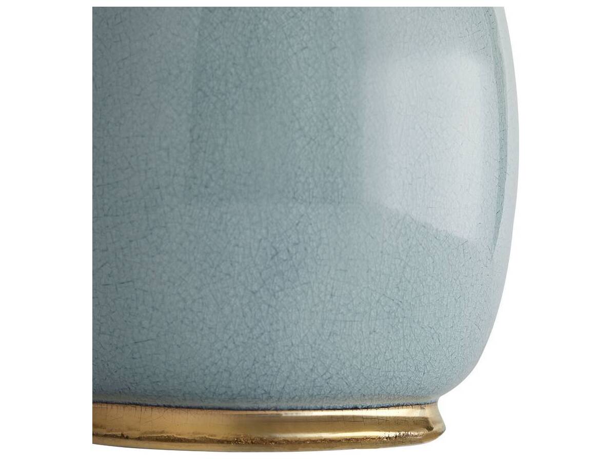 Arteriors Home Arlington Celadon Gold Blue Buffet Lamp