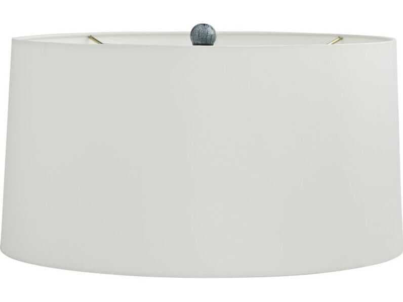 Arteriors Home Bartoli Amalfi Gold Leaf Blue Buffet Lamp