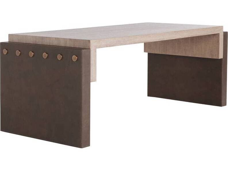 Arteriors Home Luke Rectangular Wood Charcoal Coffee Table