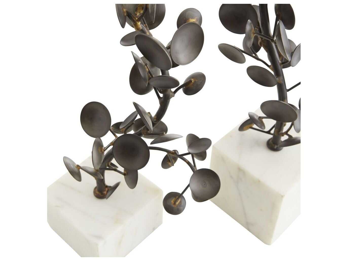 Arteriors Home Labrynth Bronze Sculpture Set of 2