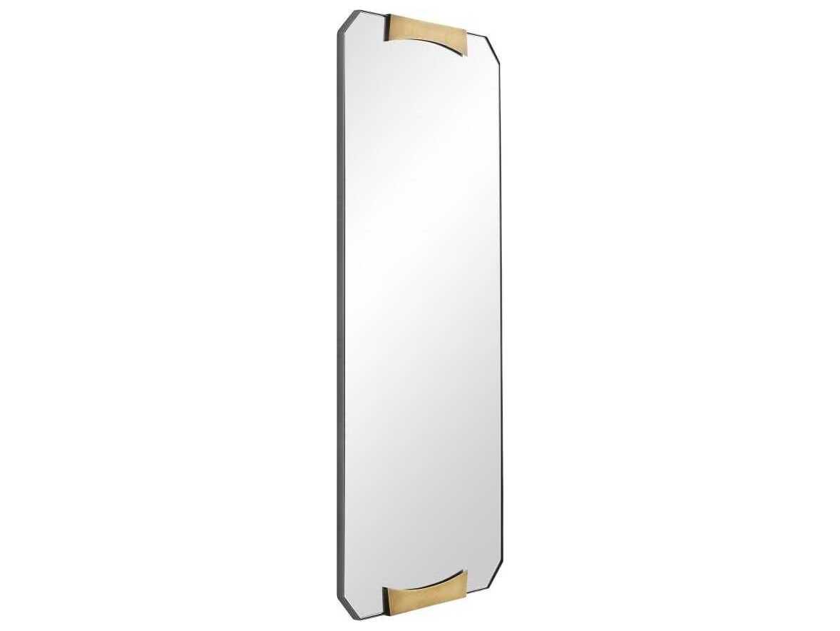 Arteriors Home Kris Antique Brass Rectangular Wall Mirror