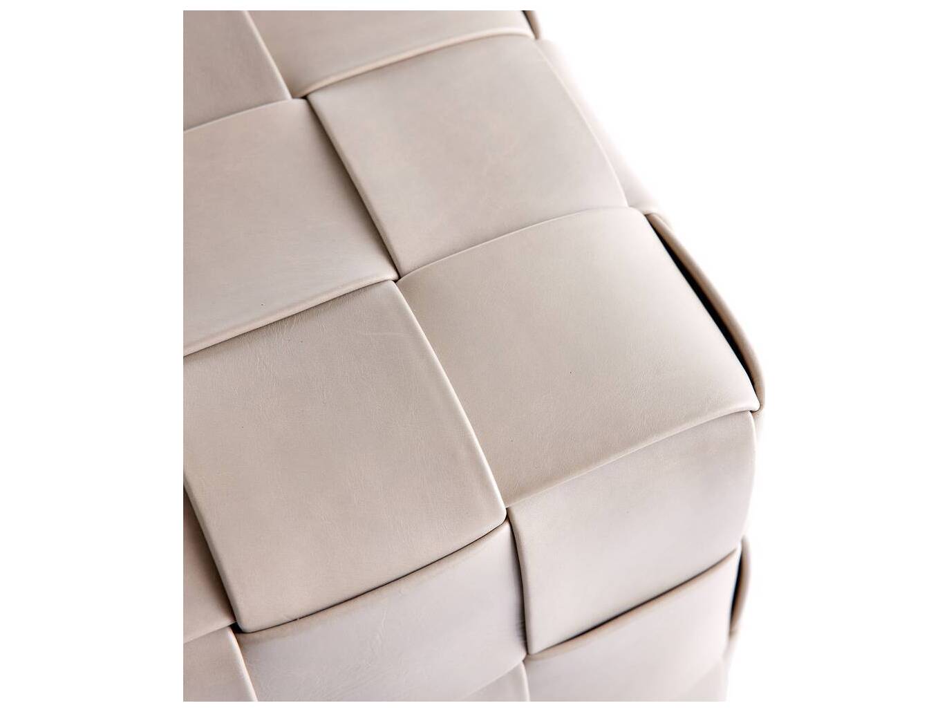 Arteriors Home Lakewood Stone Antique Brass Gray Leather Accent Bench