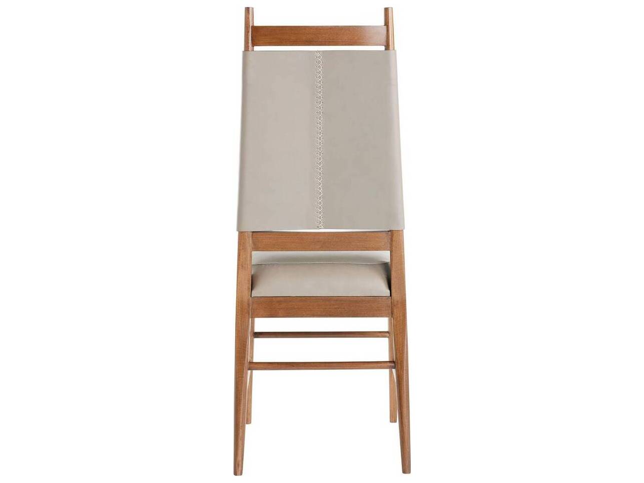 Arteriors Home Keegan Beige Leather Armless Dining Chair