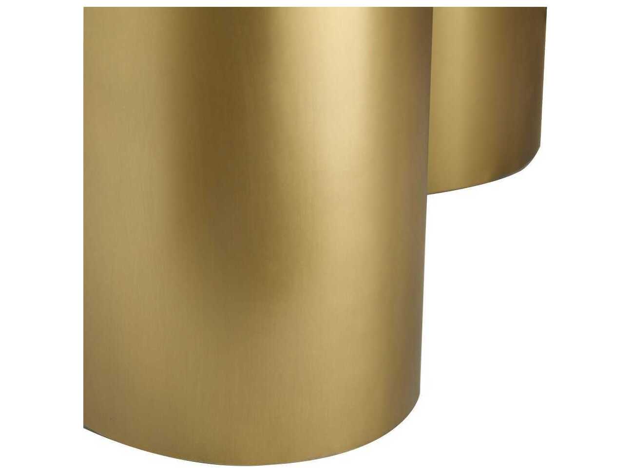 Arteriors Home Meadow Metal Antique Brass Coffee Table