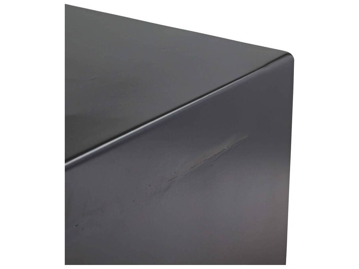 Arteriors Home Mckinley Rectangular Metal Blackened Iron Console Table