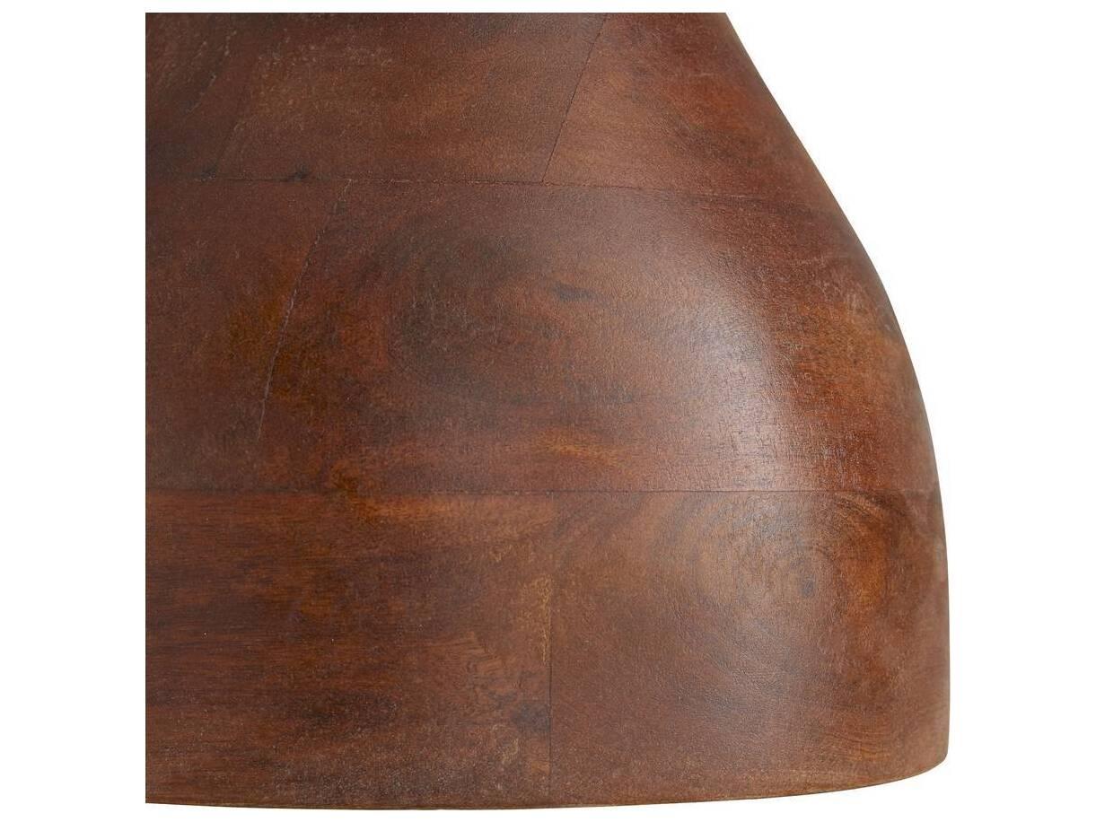 Arteriors Home Darby Round Wood Dark Walnut End Table